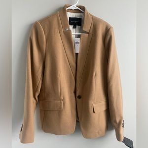 Banana Republic Factory Sz 10 Camel Jacket Blazer